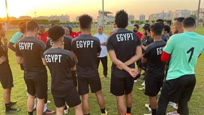 المنتخب الأولمبي يؤدي تدريباته قبل السفر غدا لطوكيو