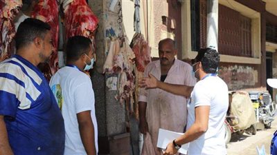 توعية ربات المنازل والجزارين بترشيد استهلاك المياه في العيد بأسيوط | صور