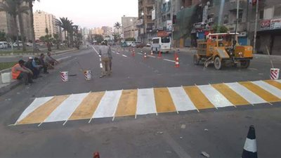 محافظ الإسكندرية: الإنتهاء من 60% من أعمال تطوير طريق مصطفى كامل بالمنتزه