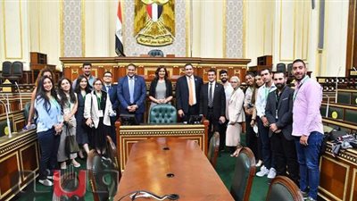 رئيس مجلس النواب يستقبل وزيرة الهجرة والوفد الشبابي المصري واليوناني والقبرصي