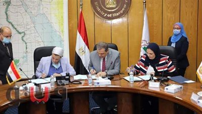 سعفان وفؤاد والقباج يوقعون بروتوكول تعاون لإدماج العمل البيئي في سياسات التضامن