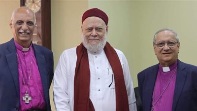 مطرانا الأسقفية يهنئان الشيخ علي جمعة بعيد الأضحى