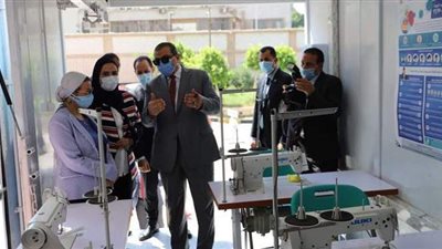 وزيرا البيئة والتضامن يشيدان بوحدات التدريب المتنقلة بالقوى العاملة