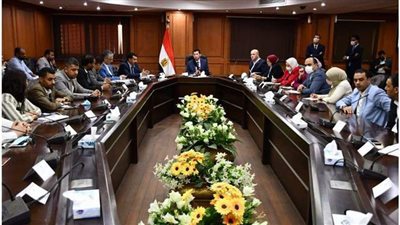 وزير الرياضة يلتقي أمين المنظمة العالمية للحركة الكشفية