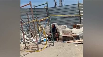 بائعة شاي عجوز تستغيث بالرئيس بعد إزالة نصبة شاي بالموقف الجديد بالإسكندرية | فيديو