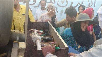 العطش يضرب قرية غازي مصبح بالدقهلية | صور