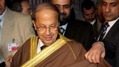 وطن مصلوب فوق حائط الأطماع .. ميشال عون «جنرال المتناقضات» يقود لبنان إلى الفراغ