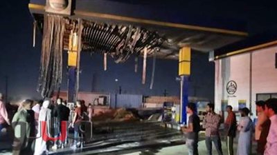 السيطرة على حريق محطة وقود بـ ناصر في بني سويف