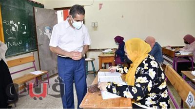 محافظ الغربية يتفقد لجان الثانوية العامة