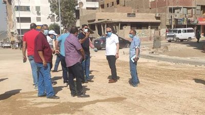 محافظ الجيزة في جولة تفقدية بعدد من الأحياء لمتابعة أعمال التطوير