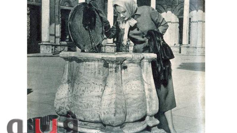 الست حبيبة فى المسجد