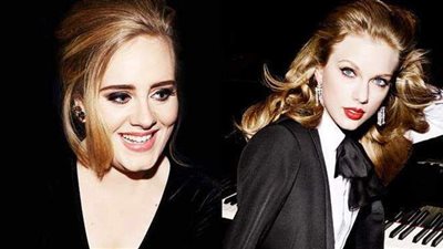 Broken Hearts.. تفاصيل تعاون تايلور سويفت وأديل في ألبوم غنائي جديد