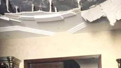 مصرع سيدة وإصابة زوجها في انهيار سقف منزل بالإسكندرية