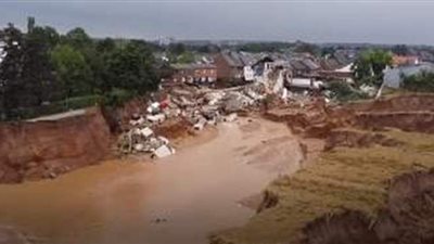 آثار الدمار بسبب الفيضانات في ألمانيا | فيديو