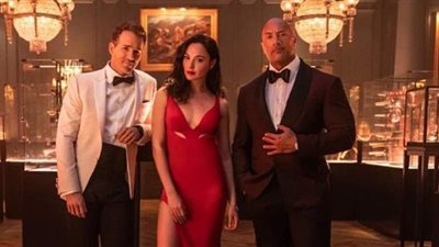 «Red Notice» التعاون الأول بين ذا روك ونتفليكس..  فيديو وصور