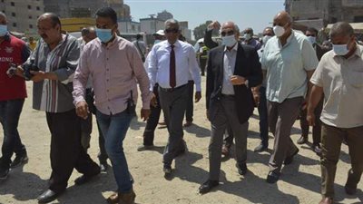 محافظ الجيزة يكلف بتحسين الحالة العامة لكوبري منشأة ناهيا | صور