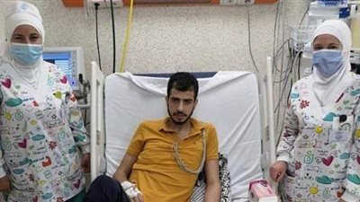 إنقاذ حياة أحد أبطال ملحمة البرث بمجمع الإسماعيلية الطبي