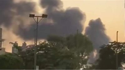 نشوب حريق داخل مركب نيلى بالزمالك