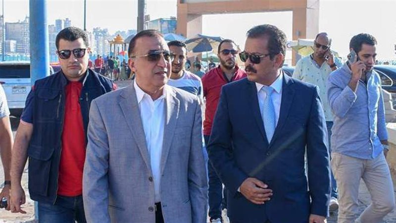 جولة محافظ الإسكندرية