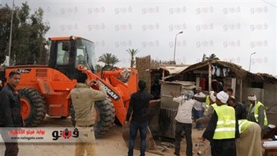 تنفيذ 120 قرار إزالة وغلق 3 محال وتشميعهم بالجيزة