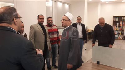 أمين «البحوث الإسلامية» يتفقد المبنى الجديد للمجمع (صور)