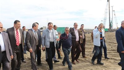 محافظ دمياط يتفقد أعمال إنشاء محطة معالجة مياه ثلاثية بـ400 مليون جنيه