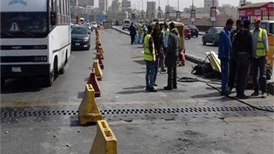 إغلاق جزئي لمطالع محور 26 يوليو لمدة ٣ أيام لإصلاح الفواصل