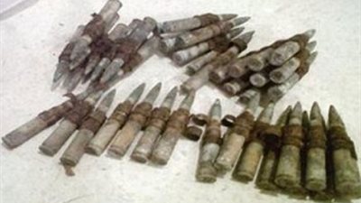 العثور على طلقات نارية من مخلفات الحرب العالمية بمطروح