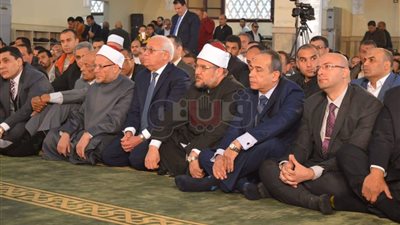 وزير الأوقاف والمفتي يفتتحان مسجد الهادي احتفالا بالعيد القومي لبورسعيد