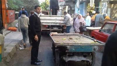 ضبط 9 باعة جائلين وتحرير 40 مخالفة مخابز متنوعة خلال حملة بالجيزة