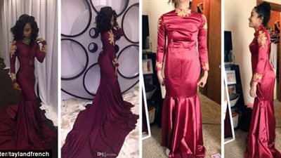 أقوى صدمات النساء بعد شراء فساتين السهرة عبر الإنترنت (صور)
