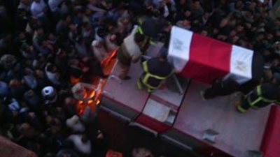 هتاف «القصاص القصاص» يرج جنازة «شهيد الشرقية»