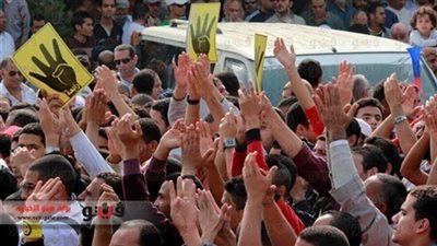 مسيرة لعناصر الإرهابية بالحي الثاني بـ 6أكتوير