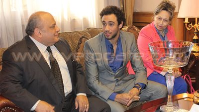 بالصور.. بدء حفل تكريم لاعبي الإسكواش ورفع الأثقال وكمال الأجسام