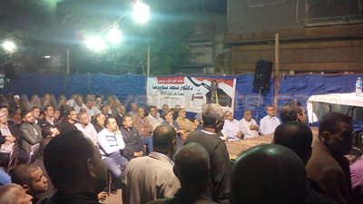 بدء مؤتمر «ساويرس» بالشرابية بإذاعة الأغاني الوطنية