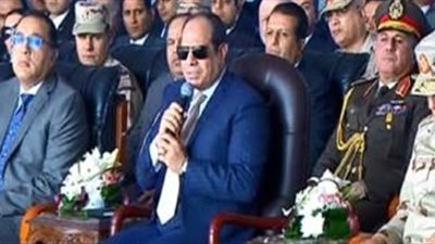 سر غضب السيسي خلال افتتاح مشروع الصوب الزراعية