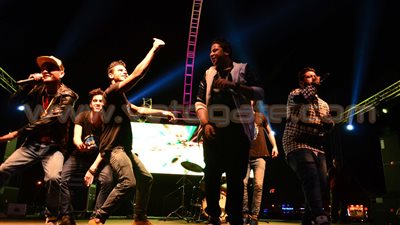 بالفيديو والصور.. «الدخلاوية» يشعل حماس الجمهور بـ«الجامعة الأمريكية»