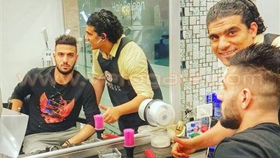 بالصور.. حارس مرمى الزمالك يظهر بإطلالة جديدة