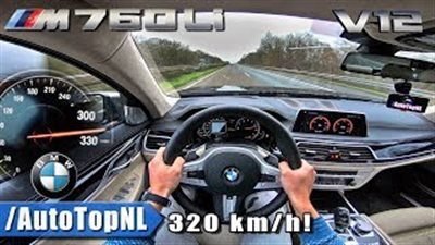 «BMW» تستعرض سرعة سيارتها «M760i» الخارقة (فيديو)