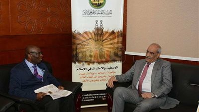 الاتحاد العام للجامعات الأفريقية يزور المنظمة العالمية لخريجي الأزهر