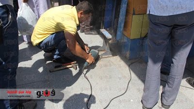 قوات الشرطة تمشط مترو 