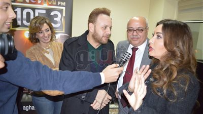 لطيفة في ضيافة «كبر دماغك» على «نغم إف إم» (صور)