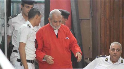 المشدد 10 سنوات لـ«محمد بديع» في «أحداث بني سويف»