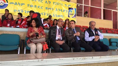 السفير المصري بإثيوبيا يؤازر الأهلي أمام «جيما»