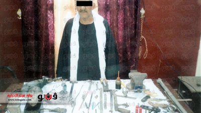 ضبط ورشة لتصنيع الأسلحة النارية بطوخ