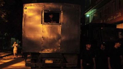 تشديدات أمنية أمام قسم شرطة المرج