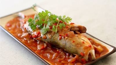 سمك سويت آند ساور من مطبخ الشيف 