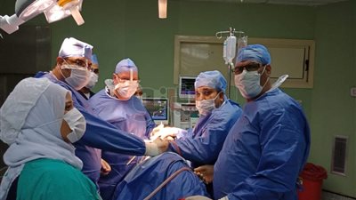 إجراء أول عملية جراحية بقسم القلب بمستشفى التأمين الصحي في بنها