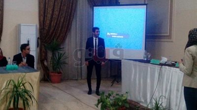 أسامة مرشدي رئيس اتحاد طلاب عين شمس