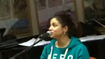 بالفيديو.. نسمة محجوب تتألق في بروفات حفل عيد الحب